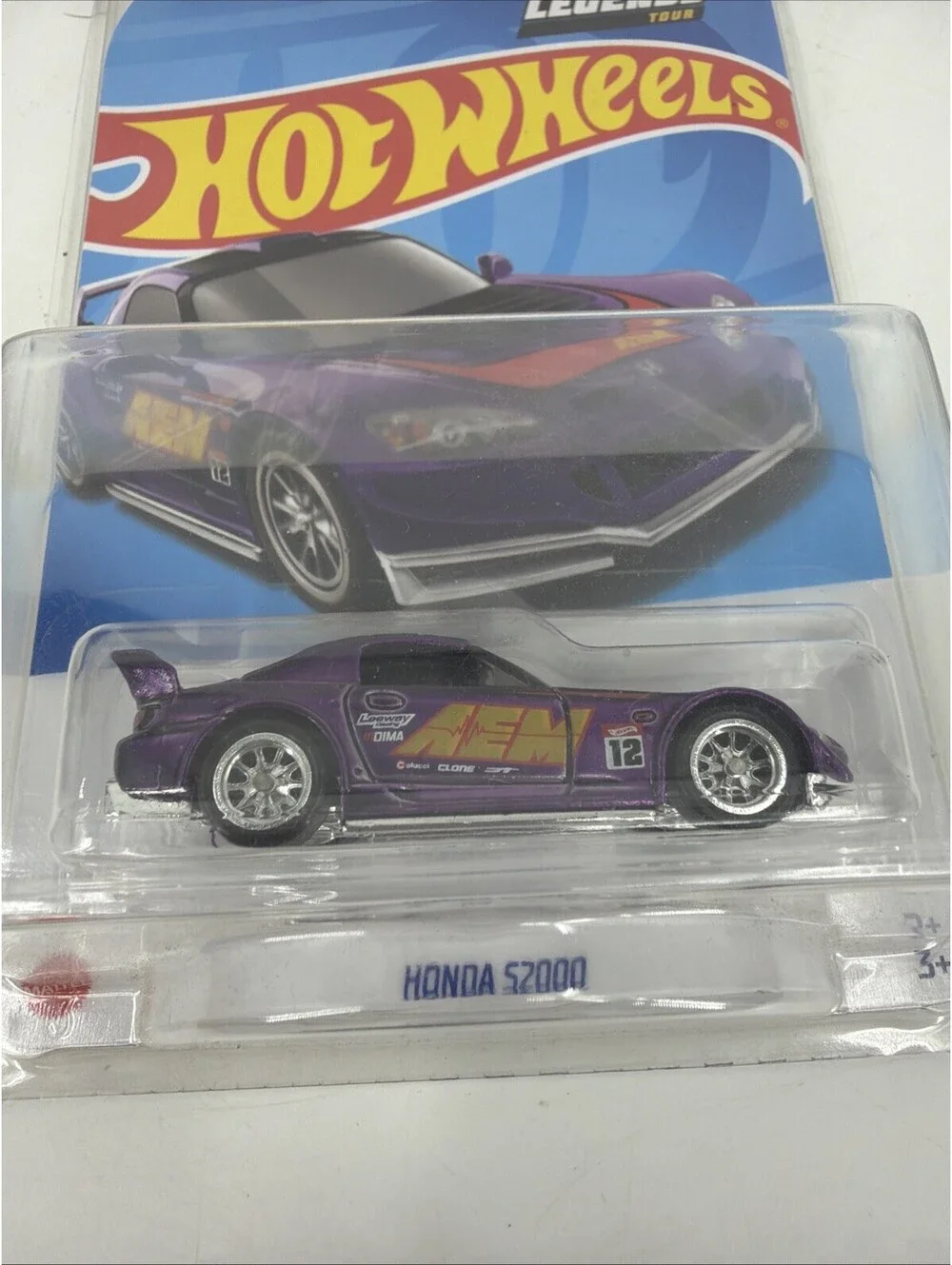 2023 HOT WHEELS Legends Tour Honda S2000  Purple AEM JDM STH Super Treasure Hunt